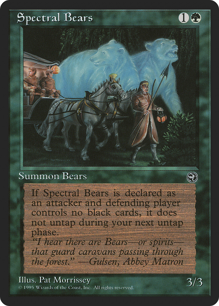 Spectral Bears [HML-98]