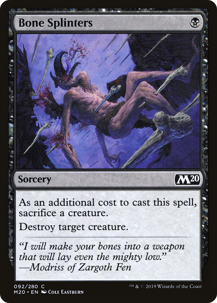 Bone Splinters [M20-92]