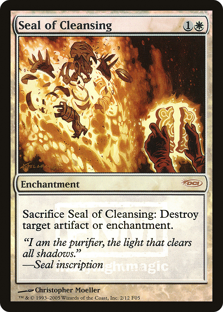 Seal of Cleansing - Promo [F05-2]