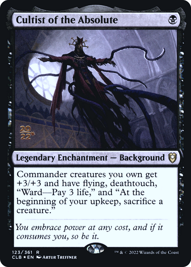 Cultist of the Absolute - Prerelease Promo [PCLB-123s]