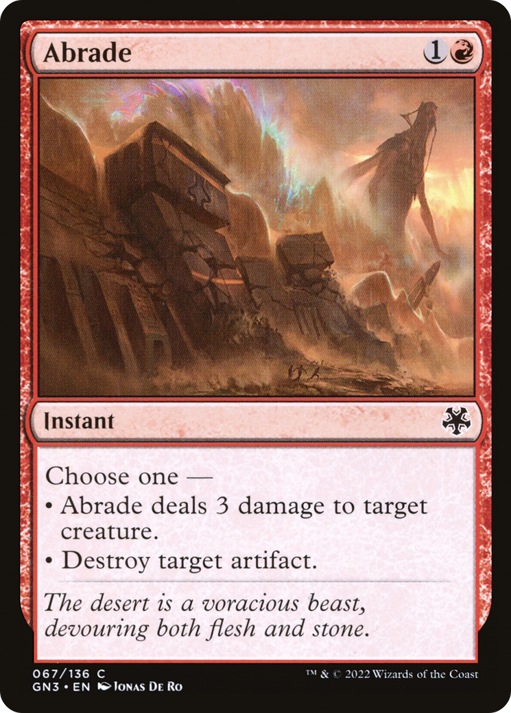 Abrade [GN3-67]