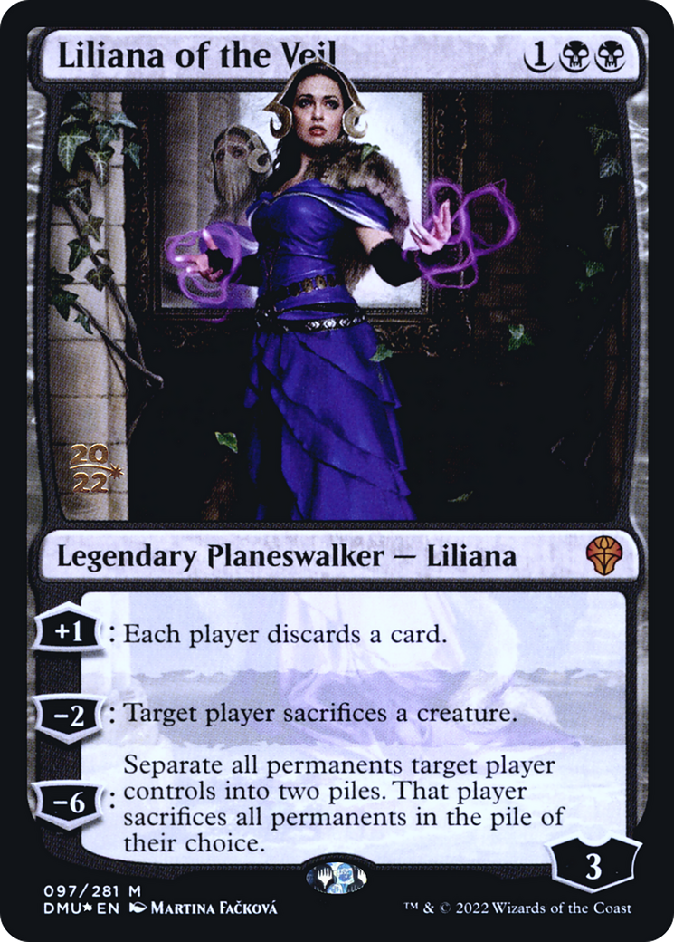 Liliana of the Veil - Prerelease Promo [PDMU-97s]