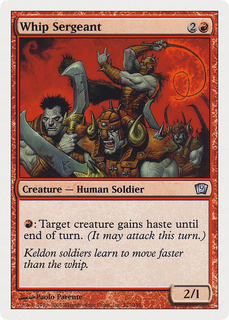 Whip Sergeant [9ED-227]
