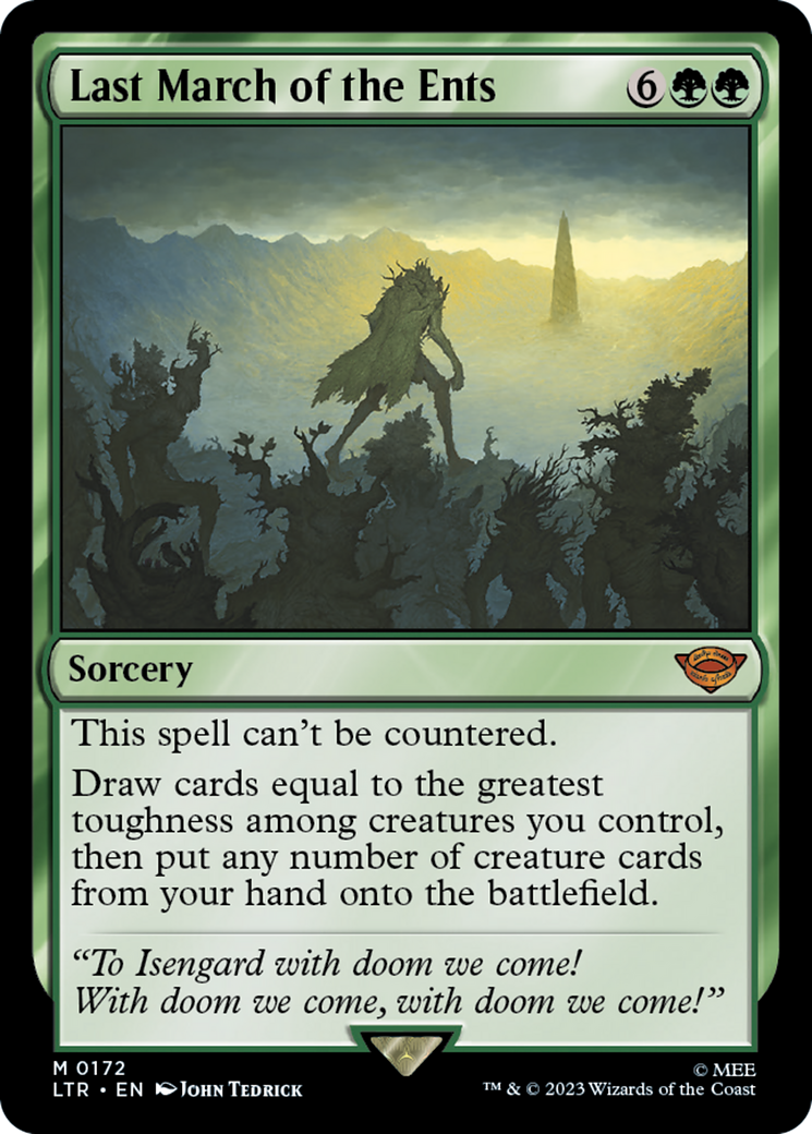 Last March of the Ents [LTR-172]