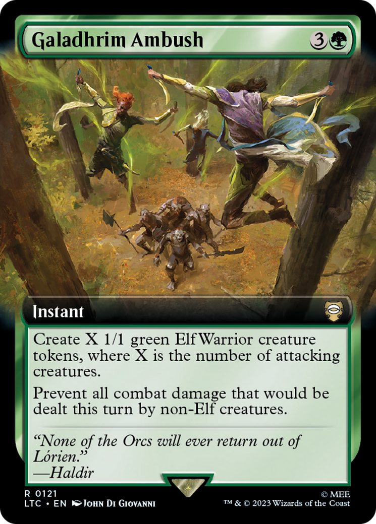 Galadhrim Ambush - Extended Art [LTC-121]