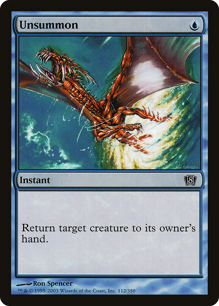 Unsummon [8ED-112★]