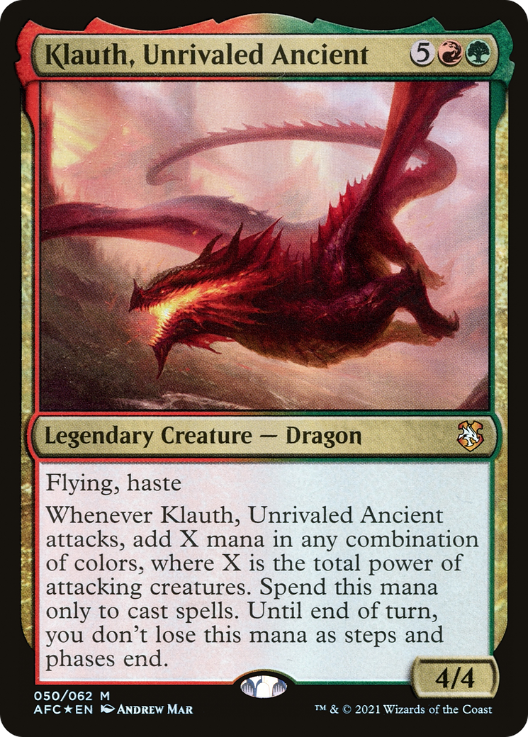 Klauth, Unrivaled Ancient [AFC-50]