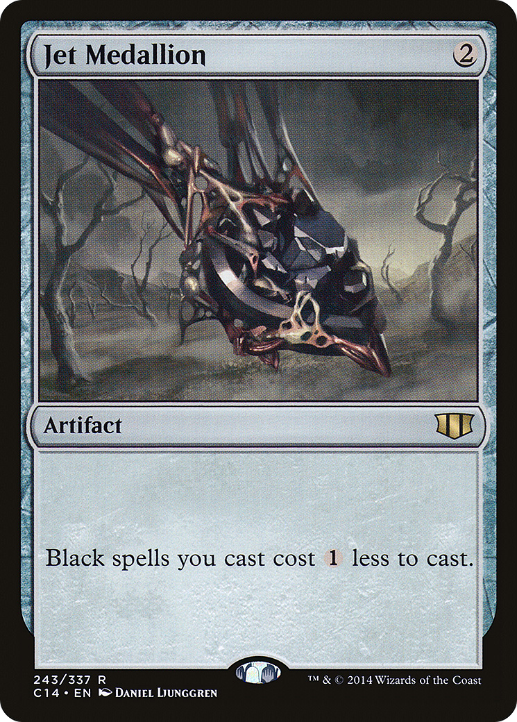 Jet Medallion [C14-243]