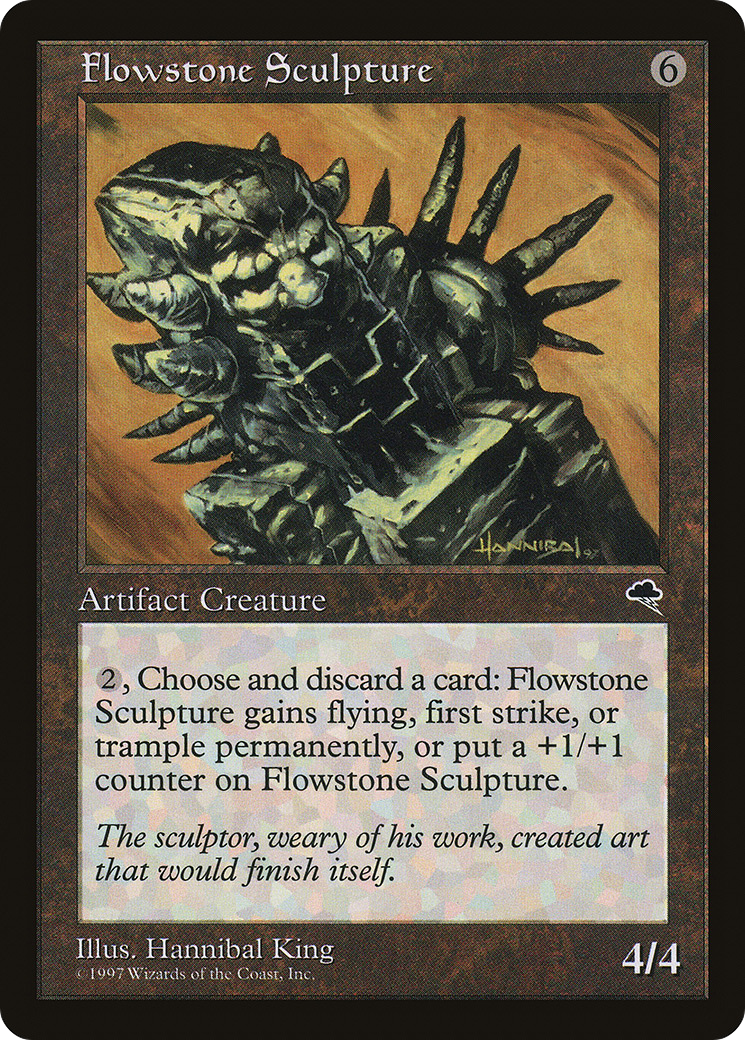 Flowstone Sculpture [TMP-288]