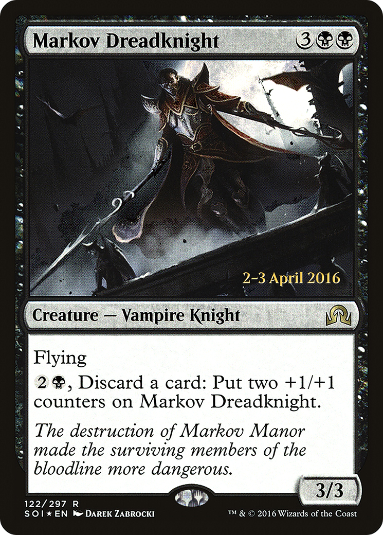 Markov Dreadknight - Prerelease Promo [PSOI-122s]