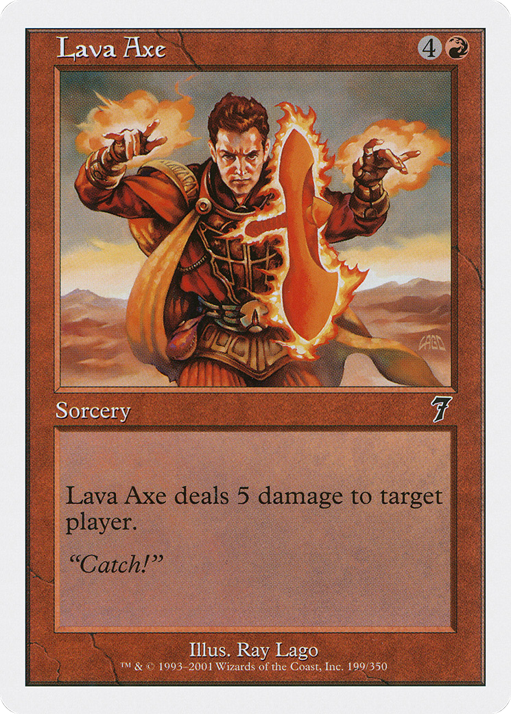 Lava Axe [7ED-199]