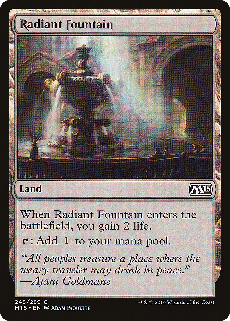 Radiant Fountain [M15-245]