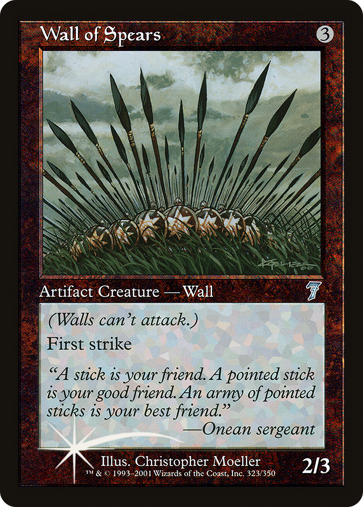 Wall of Spears [7ED-323★]