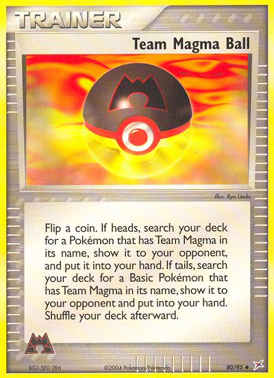 Team Magma Ball [EX4-80]