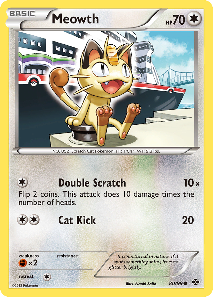 Meowth [BW4-80]