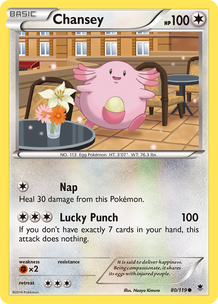 Chansey [XY4-80]