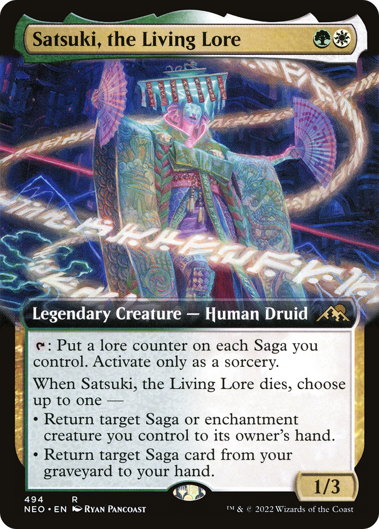 Satsuki, the Living Lore - Extended Art [NEO-494]
