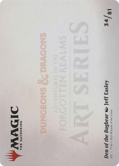 Den of the Bugbear // Den of the Bugbear [AAFR-34]