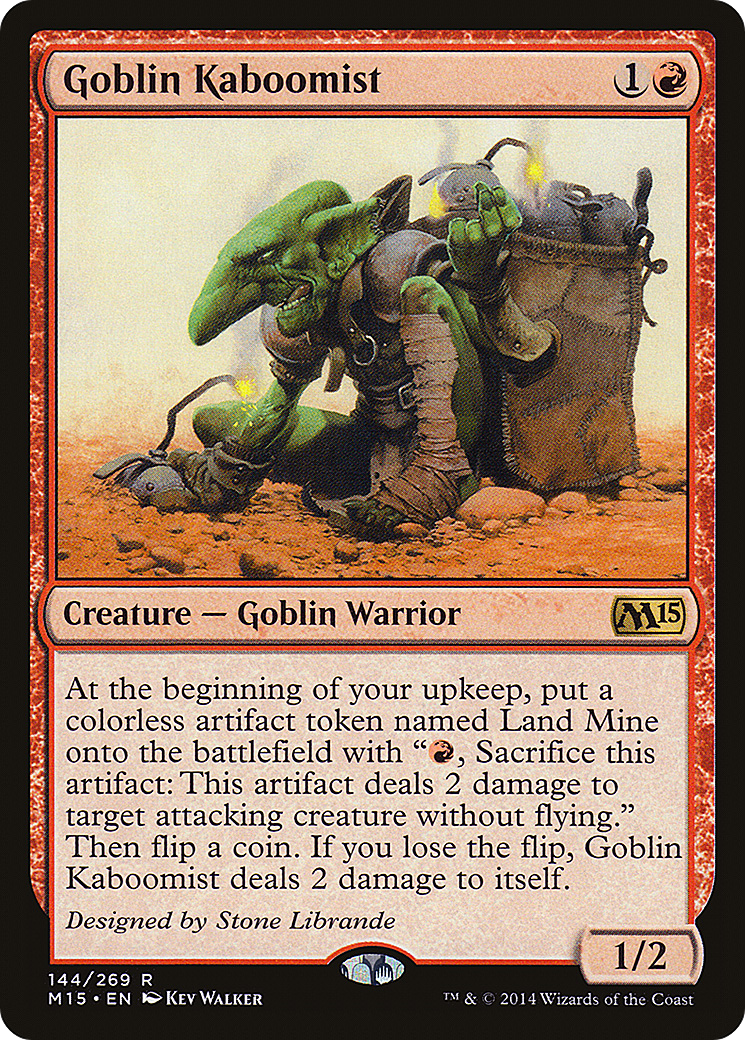 Goblin Kaboomist [M15-144]