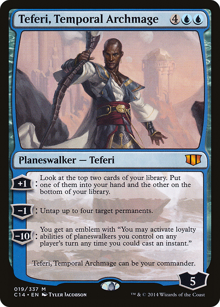 Teferi, Temporal Archmage [C14-19]