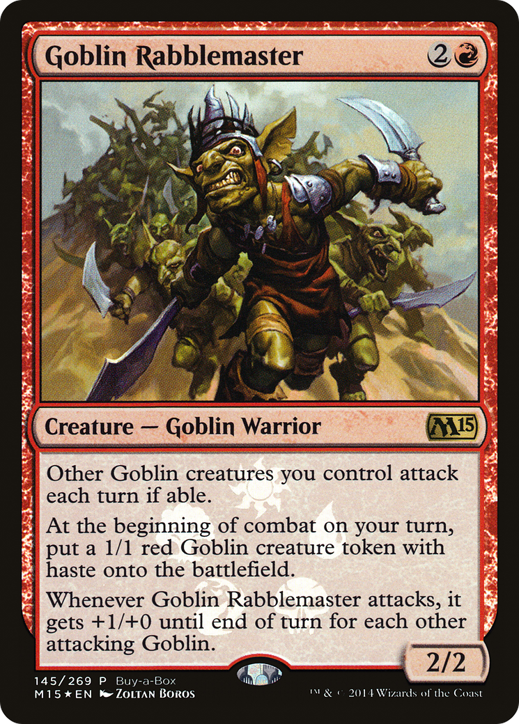 Goblin Rabblemaster - Buy-a-Box Promo [PM15-145]