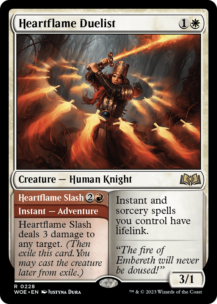 Heartflame Duelist // Heartflame Slash [WOE-228]