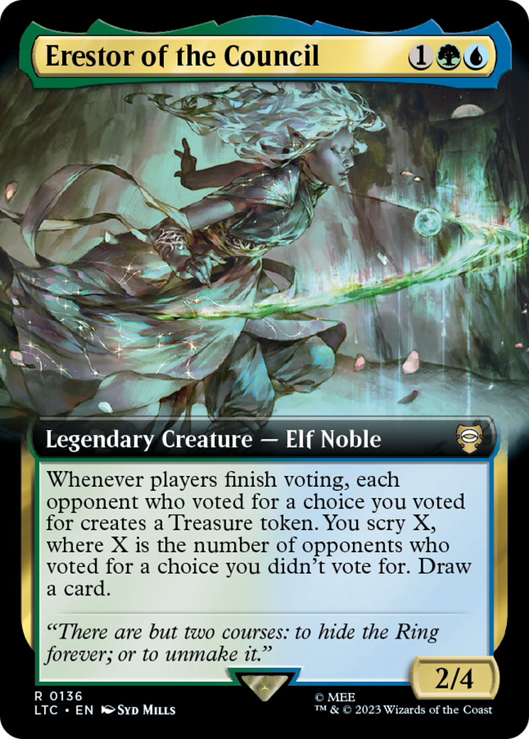 Erestor of the Council - Extended Art [LTC-136]