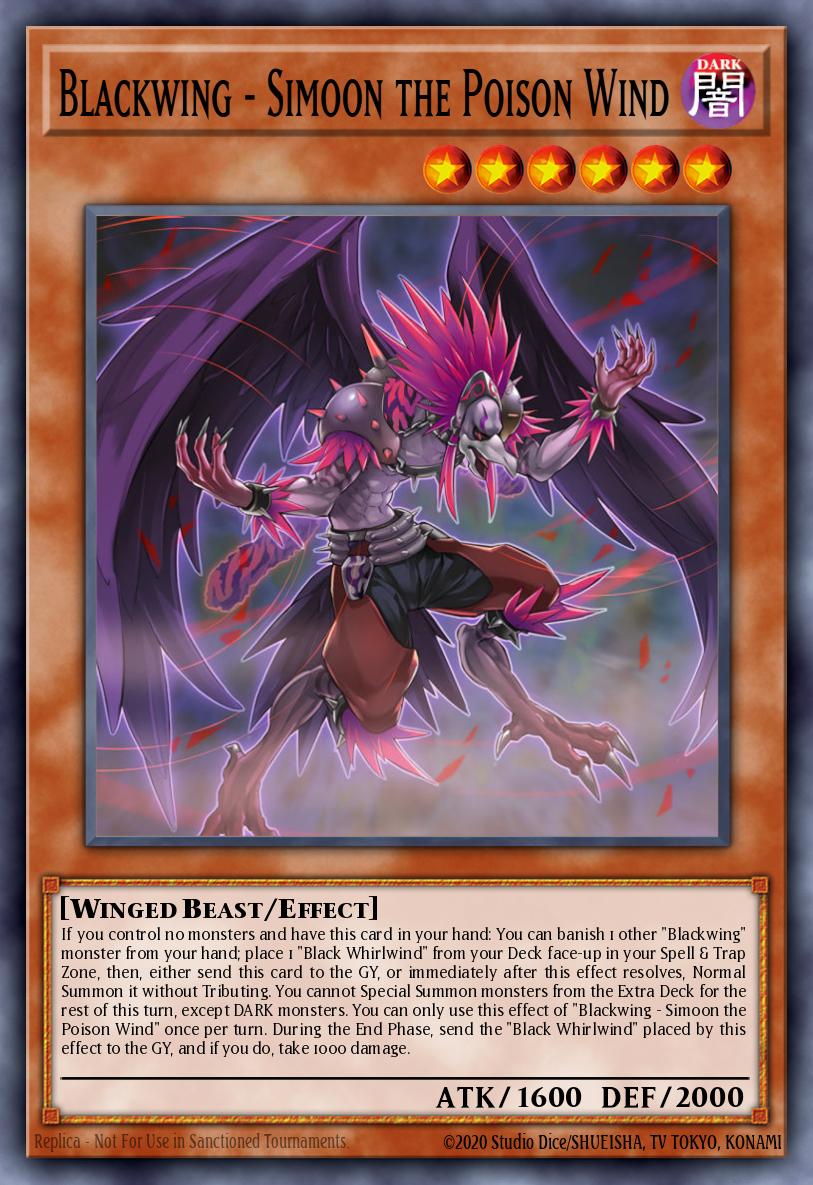 Blackwing - Simoon the Poison Wind [LED3-EN024]