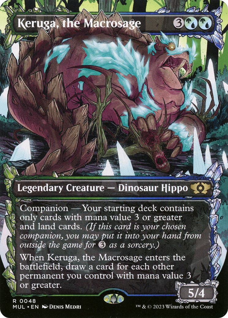 Keruga, the Macrosage - Borderless - Showcase - Full Art [MUL-48]