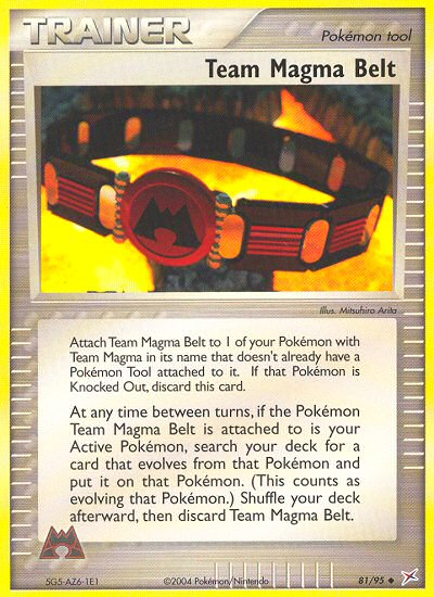 Team Magma Belt [EX4-81]