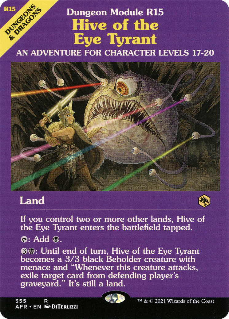 Hive of the Eye Tyrant - Showcase [AFR-355]