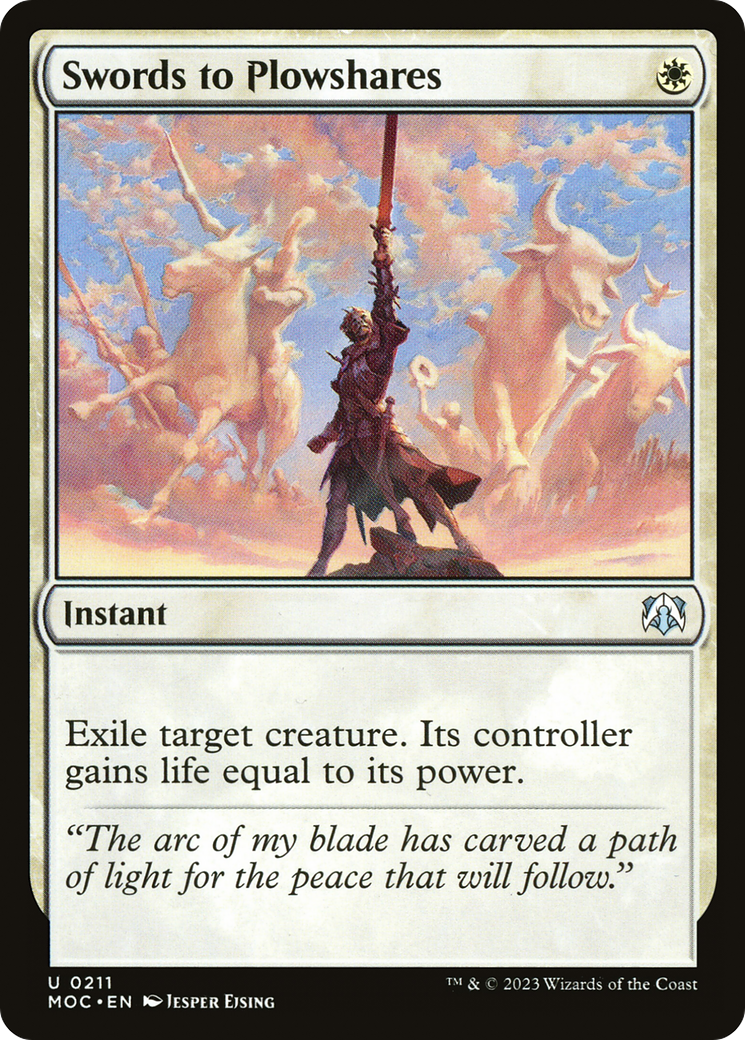 Swords to Plowshares [MOC-211]