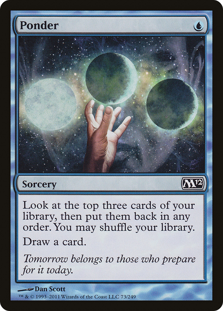 Ponder [M12-73]