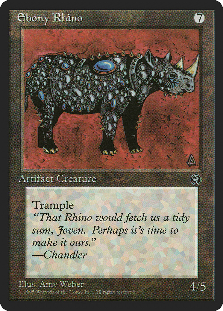 Ebony Rhino [HML-106]