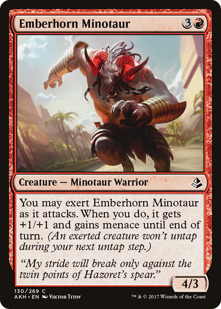Emberhorn Minotaur [AKH-130]