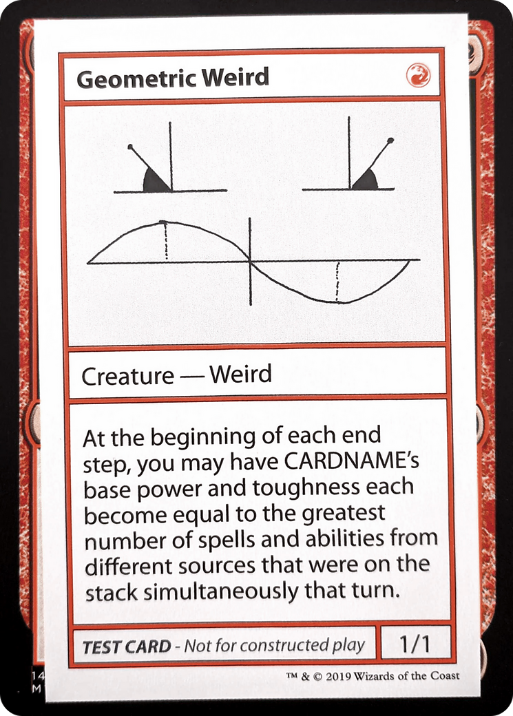 Geometric Weird [CMB2-69]