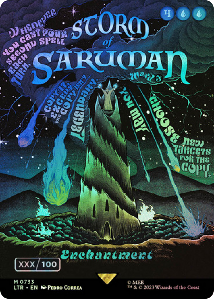 Storm of Saruman - Borderless - Serialized - Full Art [LTR-733z]