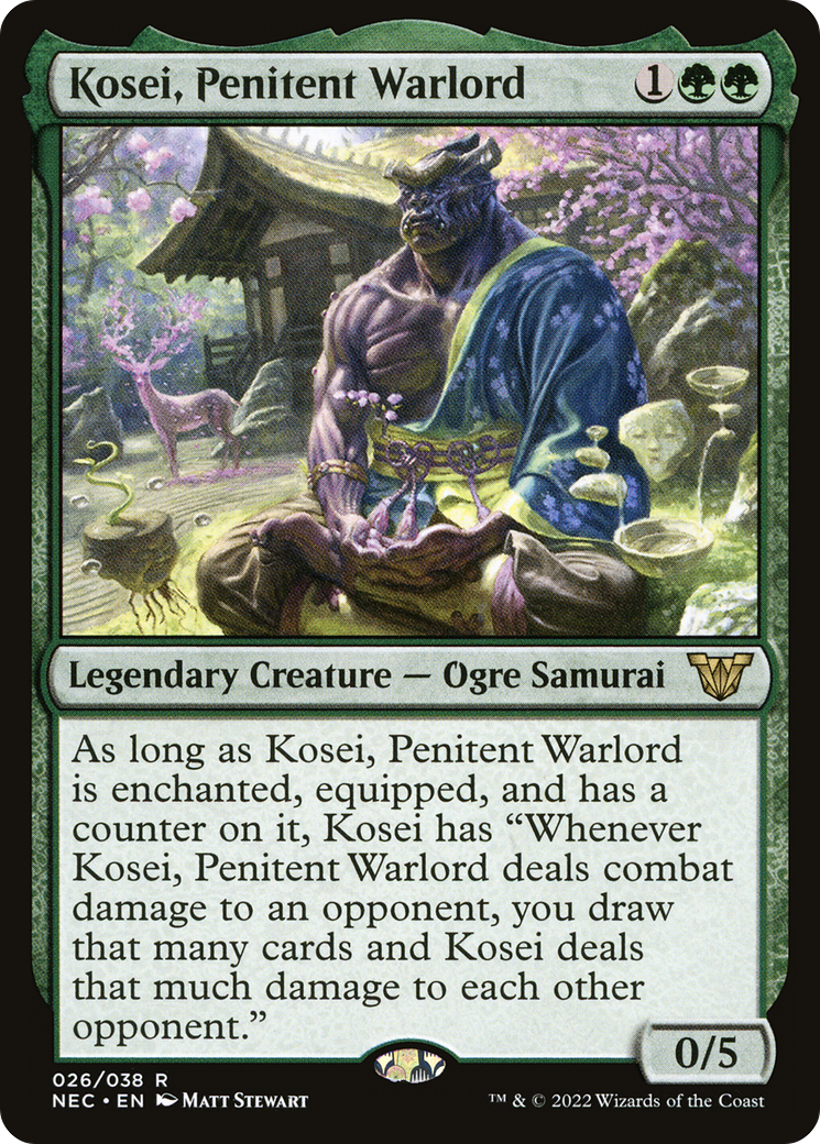 Kosei, Penitent Warlord [NEC-26]