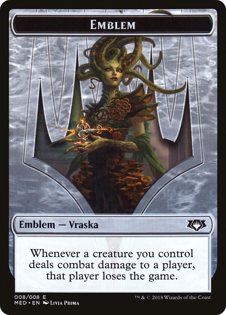 Vraska, Golgari Queen Emblem [TMED-G8]