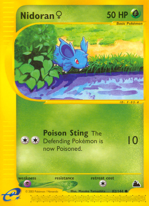 Nidoran ♀ [ECARD3-82]