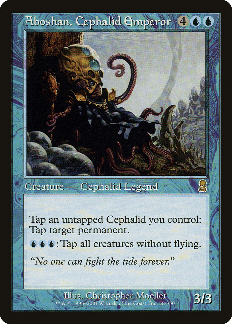 Aboshan, Cephalid Emperor [ODY-58]