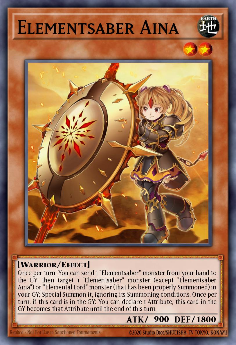 Elementsaber Aina [FLOD-EN019]