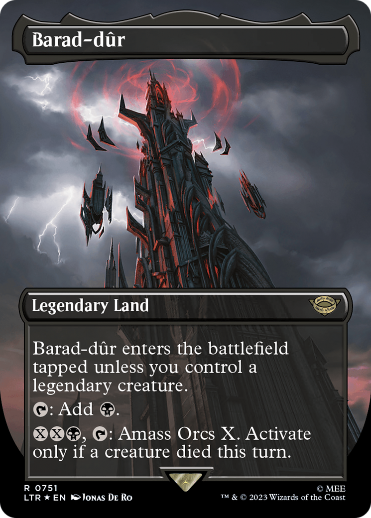 Barad-dûr - Borderless - Surge Foil [LTR-751]