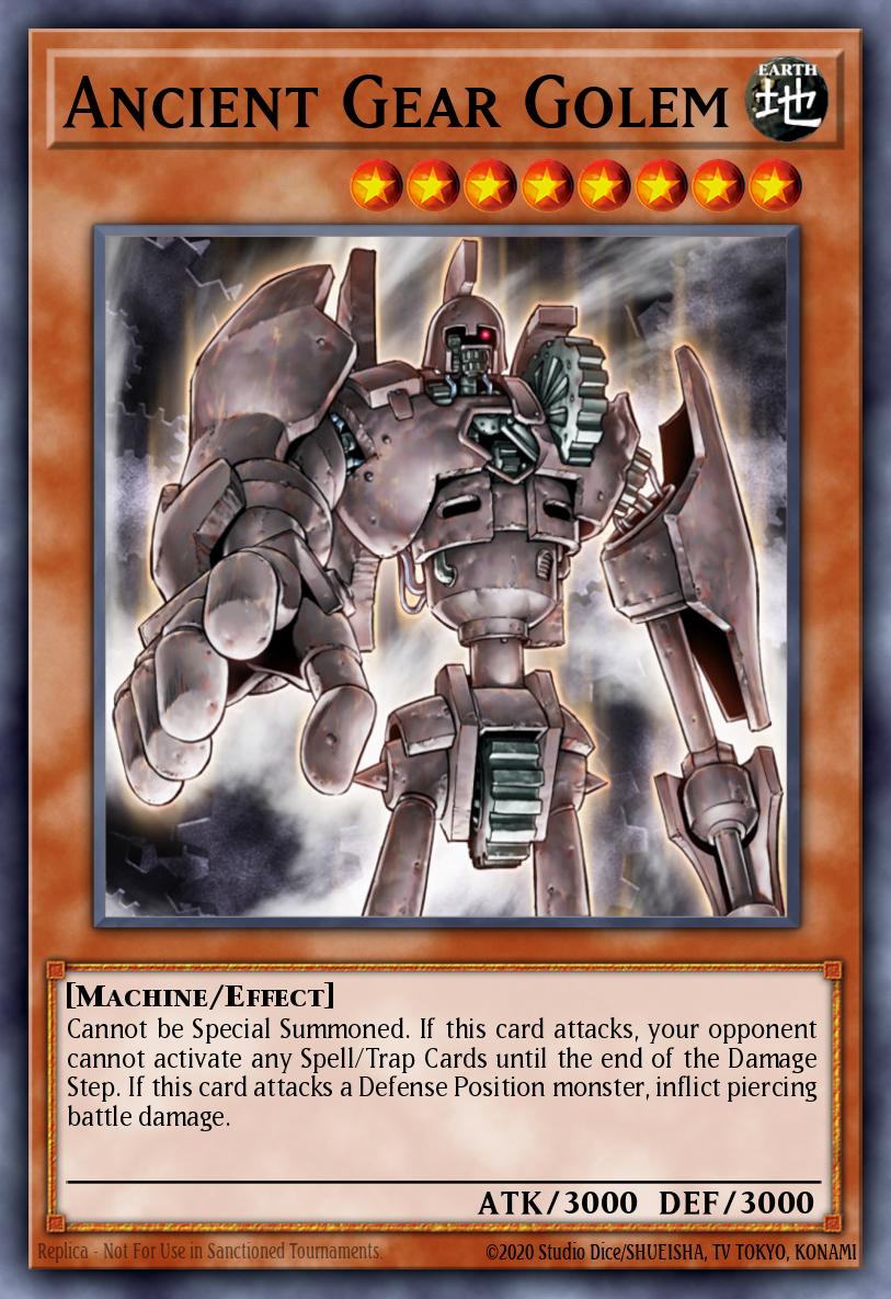 Ancient Gear Golem [LED2-EN034]