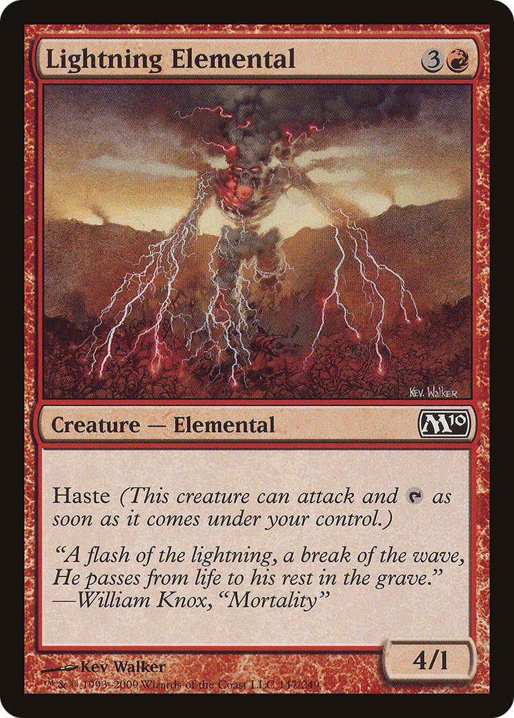 Lightning Elemental [M10-147]