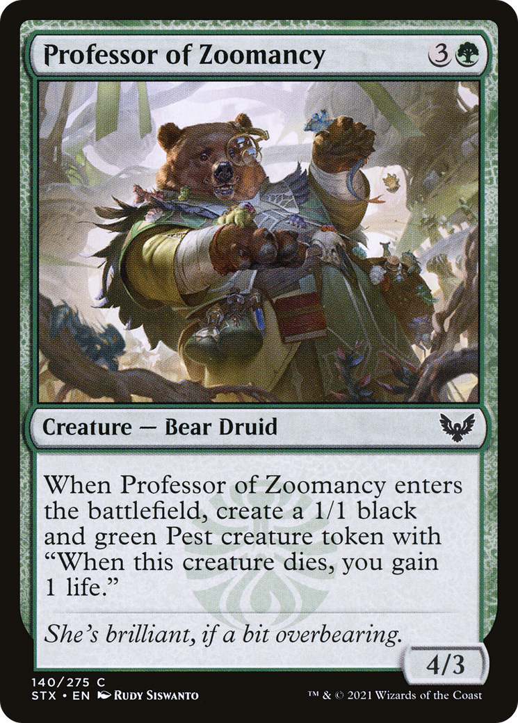 Professor of Zoomancy [STX-140]