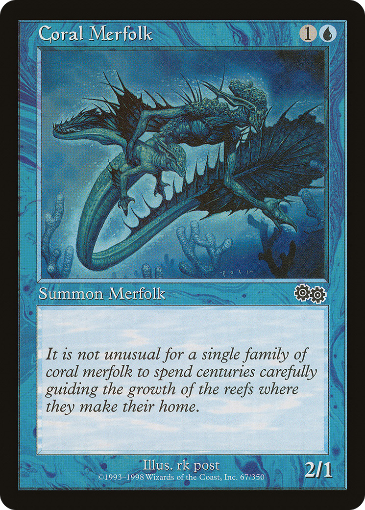 Coral Merfolk [USG-67]