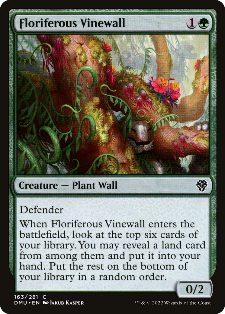 Floriferous Vinewall [DMU-163]