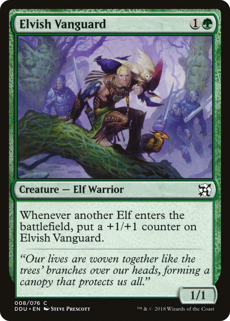 Elvish Vanguard [DDU-8]