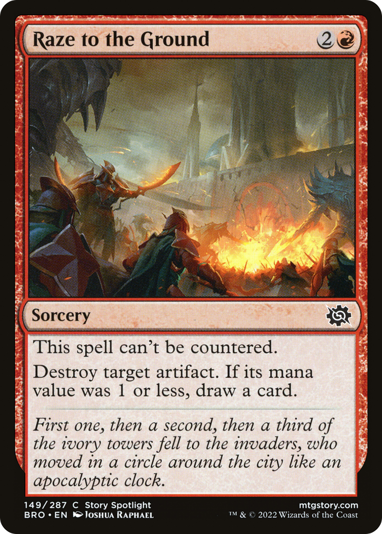 Raze to the Ground [BRO-149]